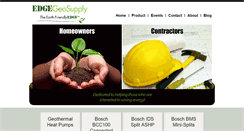 Desktop Screenshot of edgegeosupply.com